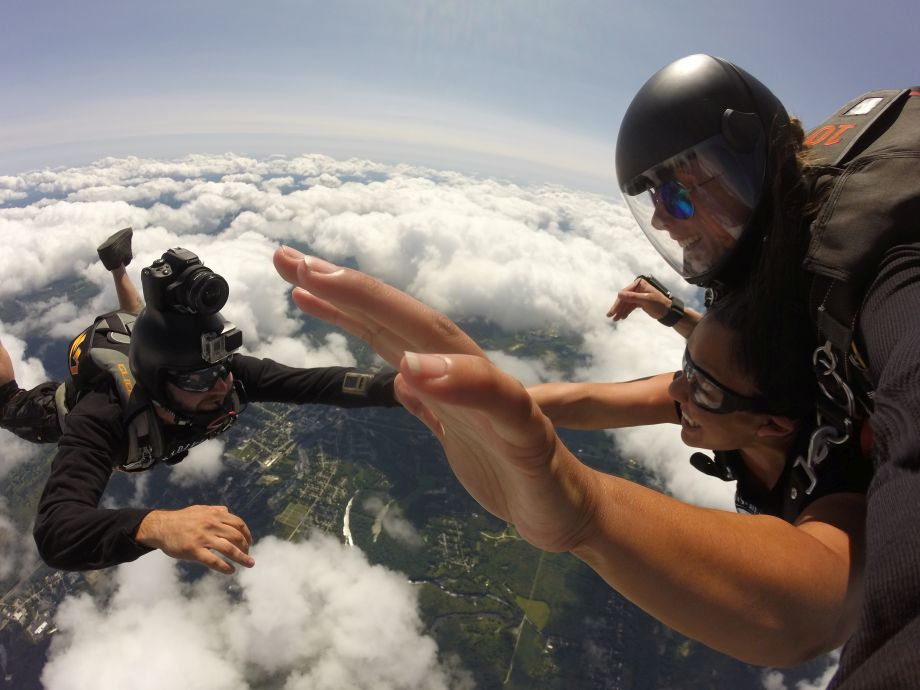 Can I Skydive When It's Cloudy?